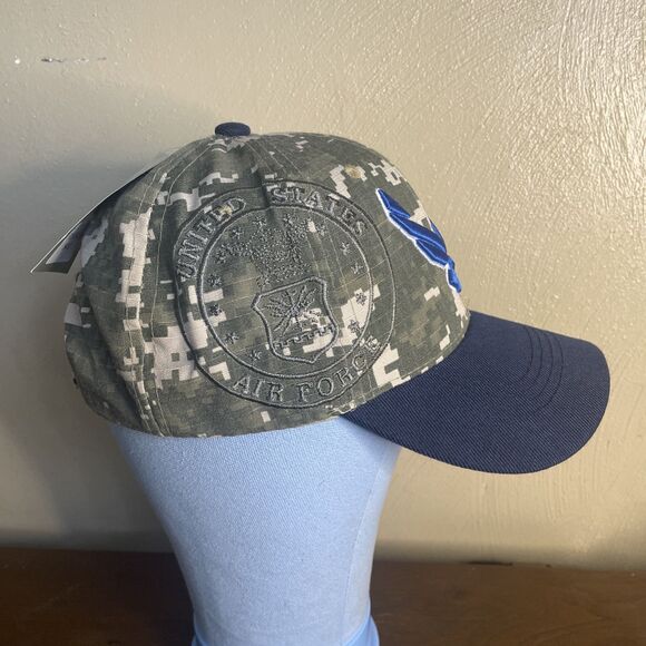 U.S. AIR FORCE USAF Military Official Licensed Embroidered Hat/Cap-Digital Camo - Picture 3 of 7